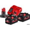 Milwaukee M18 M18HNRG-802 4933471073 (2 x 18В/8 Ач + 12В/4 А