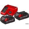 Milwaukee M18 M18NRG-202 4933459213 (2 x 18В/2 Ач + 12-18В)