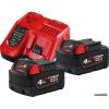 Milwaukee M18 M18NRG-402 4933459215 (2 x 18В/4 Ач + 12-18В)