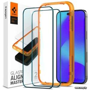 Купить Защитное стекло Spigen Align Master Full Cover в Минске, доставка по Беларуси