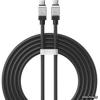 Кабель Baseus CAKW000301 CoolPlay Type-C - Type-C (2 м, черн