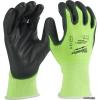 Перчатки хозяйственные Milwaukee Hi-Vis Cut level 1/A 8/M 49