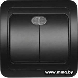 Купить Выключатель SmartBuy Марс SBE-02b-10-SW2-1-c в Минске, доставка по Беларуси