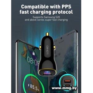 Автозарядка Ldnio C103 USB Type-C (черный)