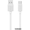 Кабель Usams US-SJ693 USB Type-A - USB Type-C (2 м, белый)