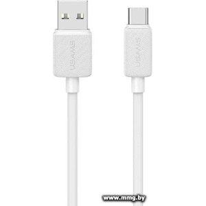 Кабель Usams US-SJ693 USB Type-A - USB Type-C (2 м, белый)
