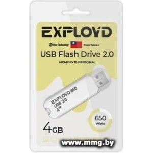 Купить 4GB Exployd 650 (белый) в Минске, доставка по Беларуси