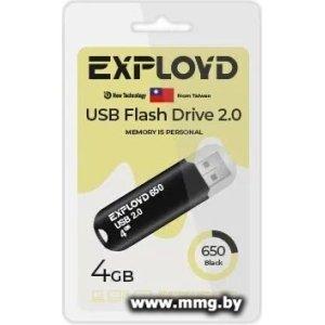 Купить 4GB Exployd 650 (черный) в Минске, доставка по Беларуси