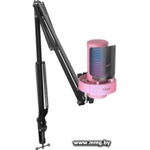 Микрофон FIFINE A8T (розовый)