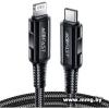 Кабель Acefast C4-01 USB Type-C - Lightning (1.8 м, черный)