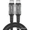 Кабель Acefast C1-09 USB Type-C - USB Type-C (1 м, черный)