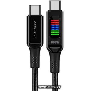 Кабель Acefast C7-03 USB Type-C - USB Type-C (1.2 м, черный)