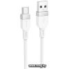 Кабель Hoco X109 USB Type-A - USB Type-C (1 м, белый)