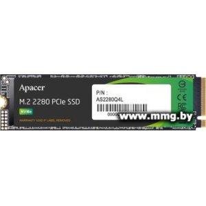 Купить SSD 512GB Apacer AS2280Q4L AP512GAS2280Q4L-1 в Минске, доставка по Беларуси