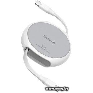 Кабель Baseus Free2Draw USB Type-C - USB Type-C (1 м, белый)