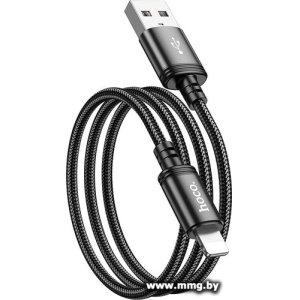 Кабель Hoco X89 USB Type-A - Lightning (1 м, черный)