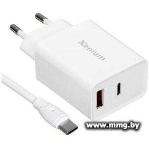 Зарядное устройство Xenium X332 Type-C (белый)
