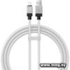 Кабель Baseus CAKW000402 Type-A - Lightning (1 м, белый)