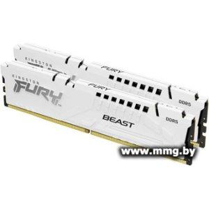 Купить 64Gb (2x32Gb) PC5-44800 Kingston KF556C40BWK2-64 в Минске, доставка по Беларуси