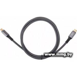 Кабель VCOM CU541M-1.2M USB4 - USB4 (1.2 м, черный)