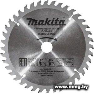 Пильный диск Makita D-51415