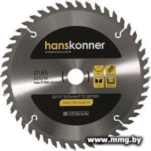 Пильный диск Hanskonner H9022-185-20/16-48