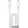 Кабель Momax DL55W USB Type-C - Lightning (2 м, белый)