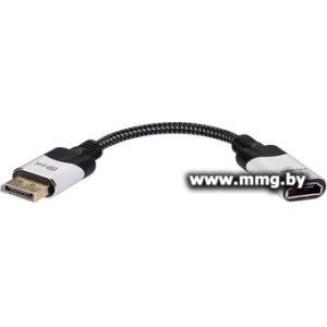 Адаптер VCOM CG6218M-0.15 DisplayPort - HDMI (nan м, черный/