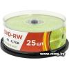 Диск DVD-RW Mirex 4.7Gb 4x UL130032A4M (25 шт.)