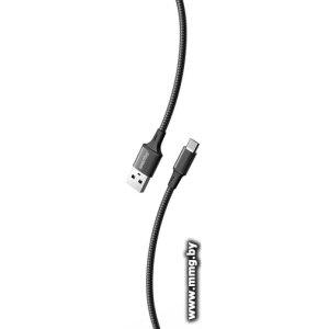 Кабель SmartBuy iK-12-S14b MicroUSB (1 м,черный)