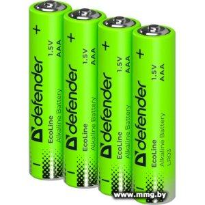 Батарейка Defender AAA LR03-4S 4 шт (56021)