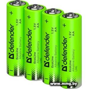 Батарейка Defender AA LR6-4S 4 шт (56031)