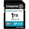 Kingston 1TB SDXC Canvas Go Plus Gen4 SDG4/1TB