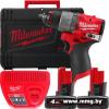 Milwaukee M12 FUEL M12FDD2-402X 4933479874 (2 АКБ, кейс)