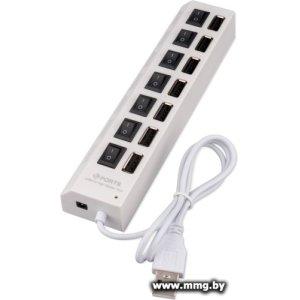 Концентратор Gembird UHB-U2P7-01W