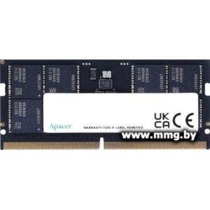 Купить SODIMM-DDR5 16GB PC5-44800 Apacer AS16GHB56CVBBGH в Минске, доставка по Беларуси