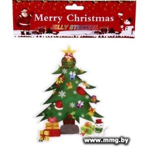 Купить Наклейка Серпантин Елочка новогодня 19x20см 185-0208 в Минске, доставка по Беларуси