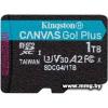 Kingston 1TB microSDXC Canvas Go Plus SDCG4/1TBSP без адт.