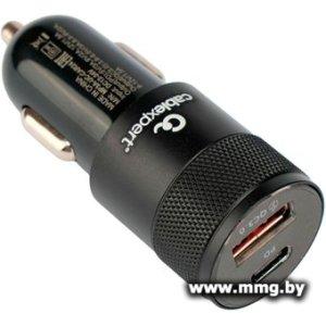 Купить Автозарядка Cablexpert MP3A-UC-CAR24 в Минске, доставка по Беларуси
