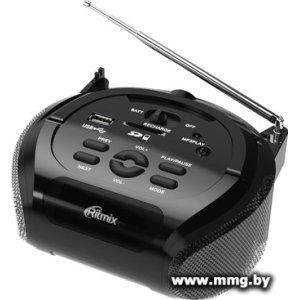 Магнитола Ritmix RBB-100BT (черный)
