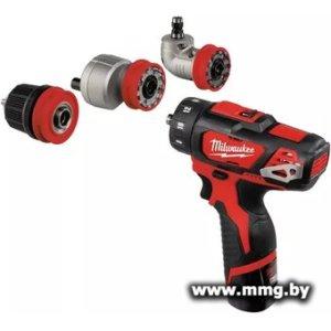 Milwaukee M12 BDDXKIT-202C 4933447836 (с 2-мя АКБ, кейс)