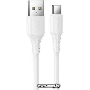 Кабель Hoco X120 USB Type-A - USB Type-C (1 м, белый)