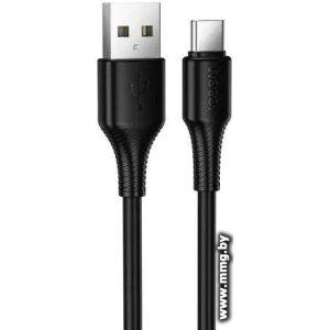Кабель Hoco X120 USB Type-A - USB Type-C (1 м, черный)