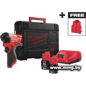 Milwaukee M12 FID2MC-202X Fuel 4933499462 (с 2-мя АКБ, кейс)