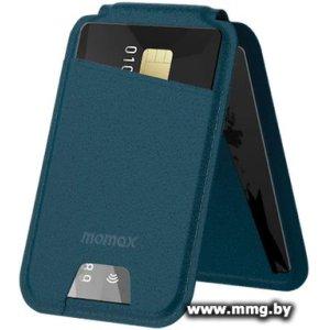 Купить Кредитница Momax 1-Wallet SR29B (Teal Blue) в Минске, доставка по Беларуси