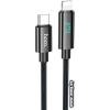 Кабель Hoco U125 USB Type-C - Lightning (1.2 м, черный)