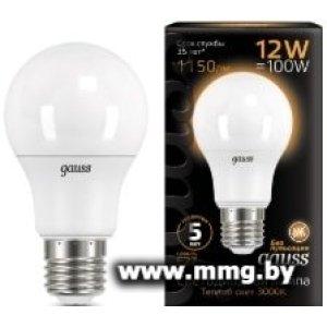 Купить Лампа светодиодная Gauss E27 12 Вт 3000K 102502112 в Минске, доставка по Беларуси