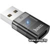 Адаптер Hoco UA36C USB Type-A - USB Type-C (черный)