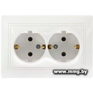 Розетка SmartBuy Венера SBE-01w-16-S2-Z-c