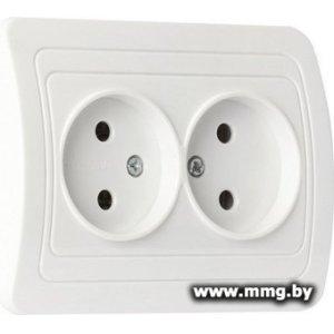 Розетка SmartBuy Марс SBE-02w-10-S2-N-c